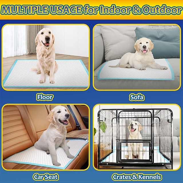 Dog Mat,Pet Urine Pad Diaper Dog Urine Pad Diaper Thickened Diaper