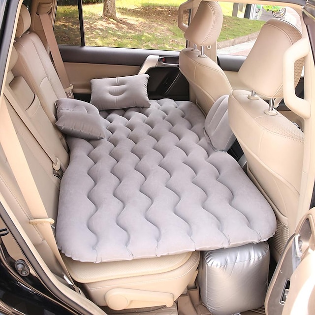 starfire auto vzduch nafukovací cestovní matrace postel univerzální pro zadní sedadlo multifunkční pohovka polštář venkovní kempingová podložka polštář