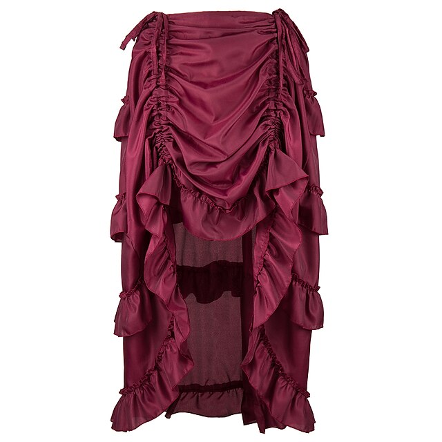 Retro Vintage Pirate Women's Pirate Fantasy Steampunk Casual Daily Medieval Renaissance Skirt main image 1