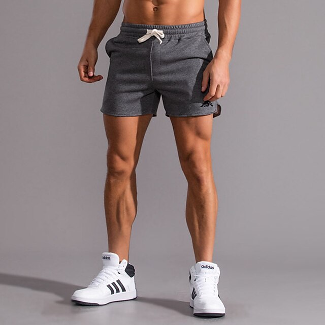 Men's Athletic Shorts Active Shorts Sweat Shorts Pocket Plain Comfort ...
