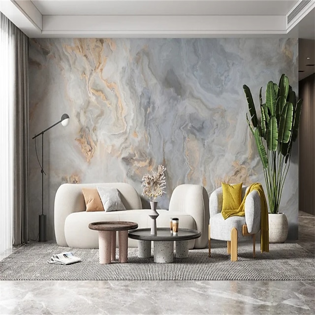  Cool Wallpapers Abstract Marble Wallpaper Wall Mural Wall Covering Sticker Peel and Stick Removable PVC/Vinyl Material Self Adhesive/Adhesive Required Wall Decor for Living Room Kitchen Bathroom