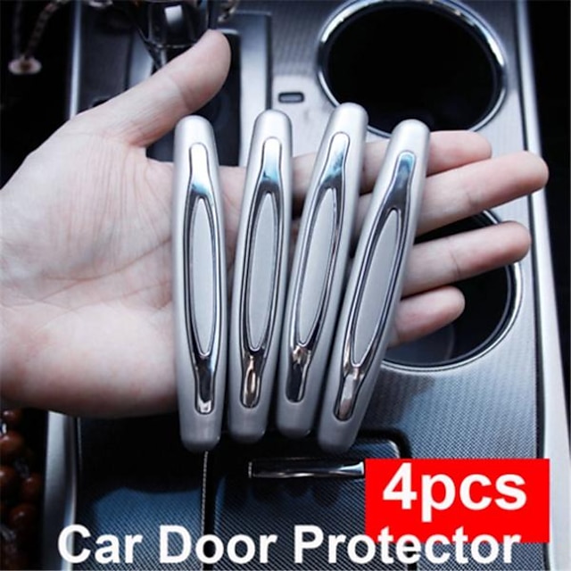  4 Pcs / Pack Car Door Guard Anti-collision Strip Universal Car Door Protector