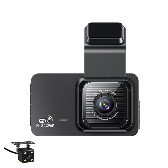  1080p kamera na deskę rozdzielczą do samochodów kamera przednia i tylna do pojazdu wifi kamera samochodowa obraz wsteczny akcesoria samochodowe wideorejestrator samochodowy dashcam