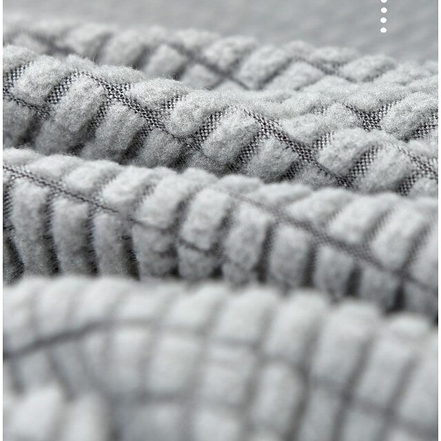 Stretch Dining Chair Cover Slipcover Round Seat Armless Wingback Chair Cover Protector Cover for Dining Room Home DecorWashable 19