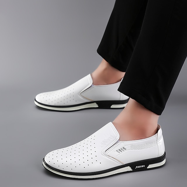 Men's Loafers & Slip-Ons Comfort Shoes Outdoor Daily Microfiber ...