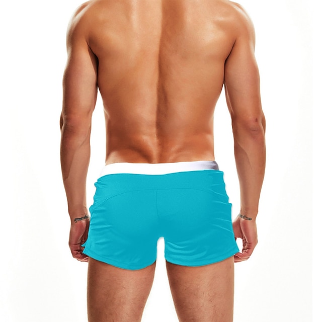 Men's Board Shorts Swim Shorts Swim Trunks Drawstring with Mesh lining