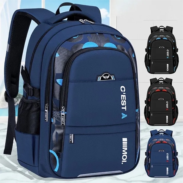  Large Capacity Bookbag 1Pcs, Waterproof Students Backpack, Back to School Bags Book Bag Travel Backpack, Back to School Gift