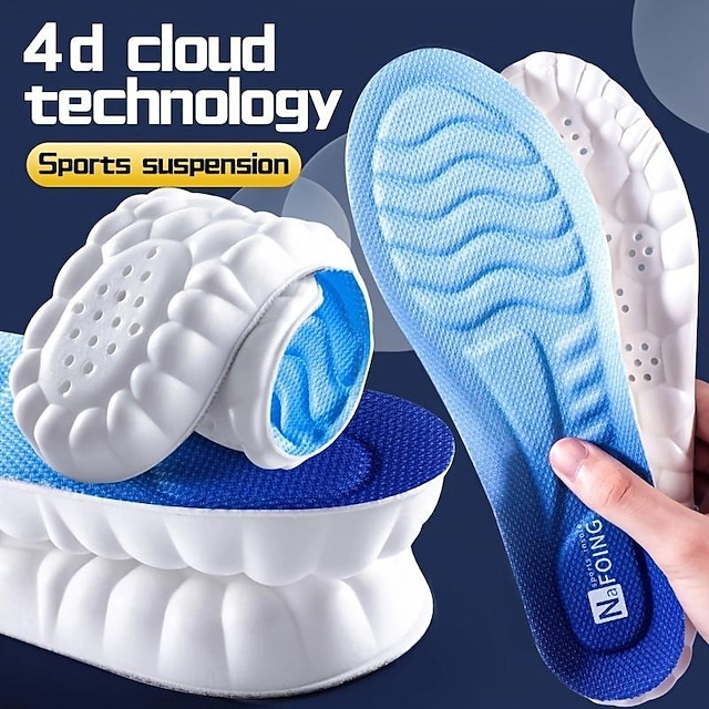 1 Pair Shock Absorption / Breathable / Wearable Insole & Inserts Special Material All Shoes All Seasons Men's / Women's Blue