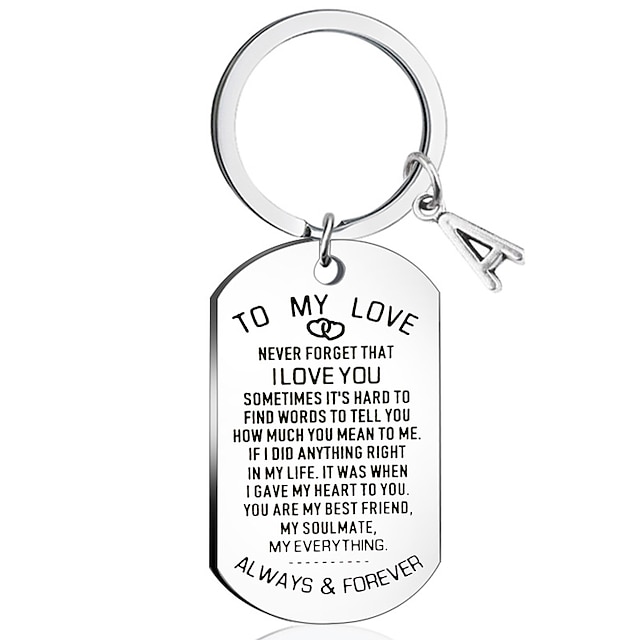  Lovely Keychain Gift for Husband/Wife - Perfect for Anniversaries Valentines Birthdays Boyfriends Girlfriends Him Her Women & Men!
