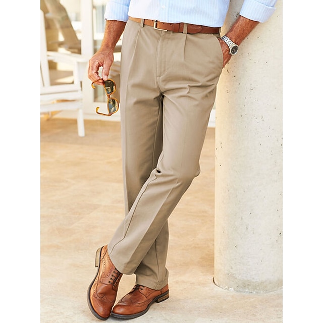 Buy Men's Breathable Dark Khaki Chino Pants at Ubuy Philippines