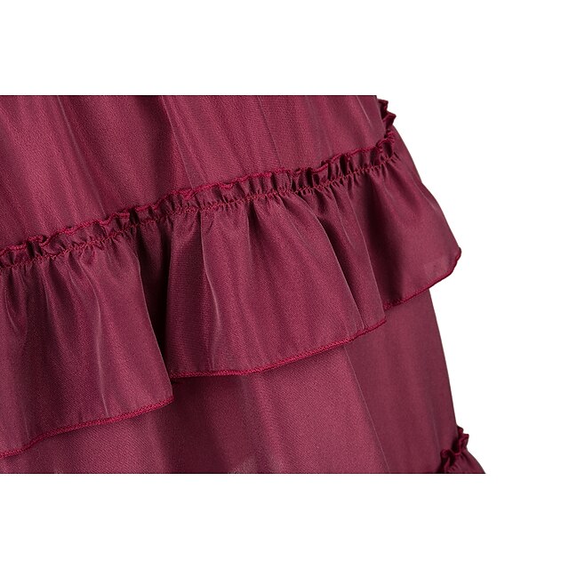 Retro Vintage Pirate Women's Pirate Fantasy Steampunk Casual Daily Medieval Renaissance Skirt
