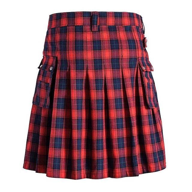 Retro Vintage Punk & Gothic Medieval 17th Century Skirt Scottish ...