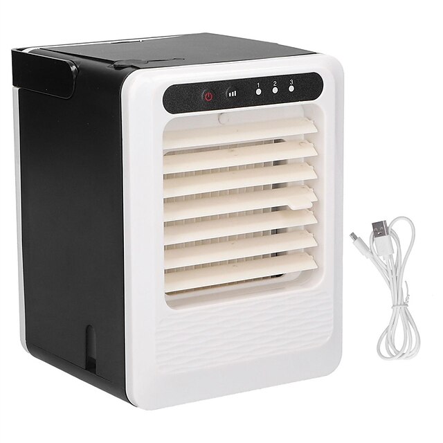  Cooler Household USB Portable Conditioner Humidifying Cooling Fan For Office Dormitory