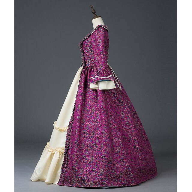 18th Century Women's Rococo Ball Gown Princess Maria Antonietta Rococo ...