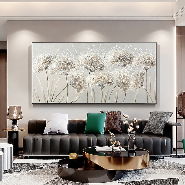 ABEUTY Malen Nach Zahlen Set 'Garten Blume' – DIY Ölgemälde Auf Leinwand 40x50 Cm, Inkl. Farben & Pinsel
