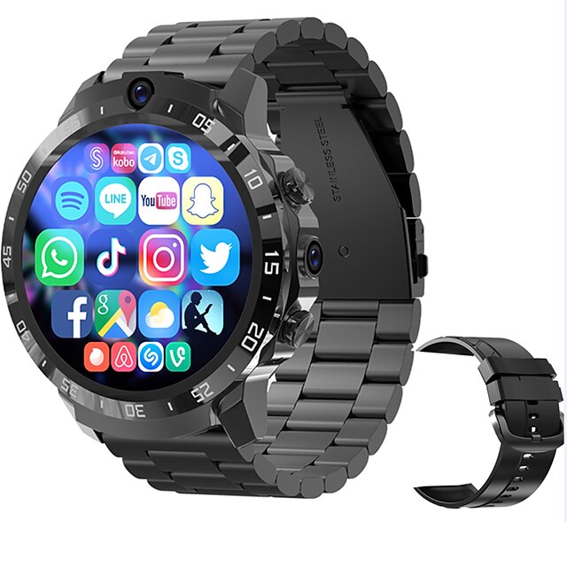  2023 versione globale 4g net smartwatch android os 1000mah batteria 1.6 schermo pressione sanguigna gps posizione uomini smart watch