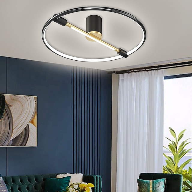 LED Ceilling Light Dimmable 50 cm Geometric Shapes Flush Mount Lights ...