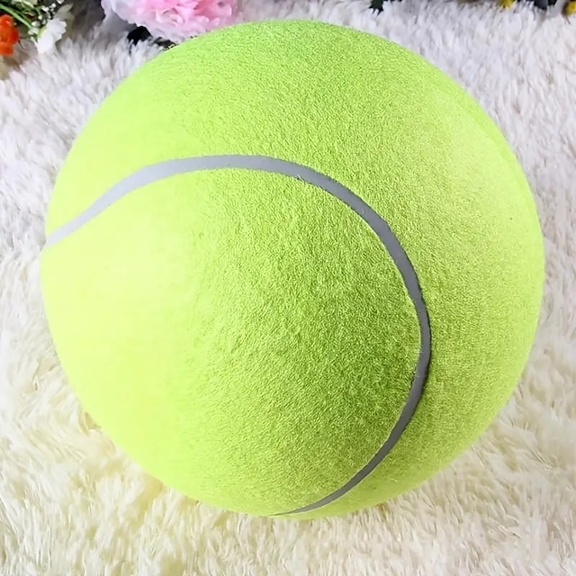  Lanciatore di palline da tennis per animali domestici da 24 cm/9,5 pollici, il giocattolo interattivo perfetto per addestrare il tuo cane!