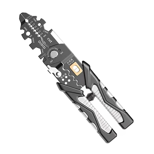 25 in 1 Electrician Pliers Multifunctional Long Nose Pliers Wire Stripper Cable Cutter Terminal Crimping Hand Tools2