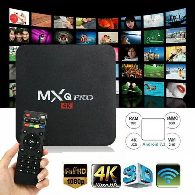  stylový nový domácí wifi rk3229 tv set top box 4k hd chytrý přehrávač médií android 10.0