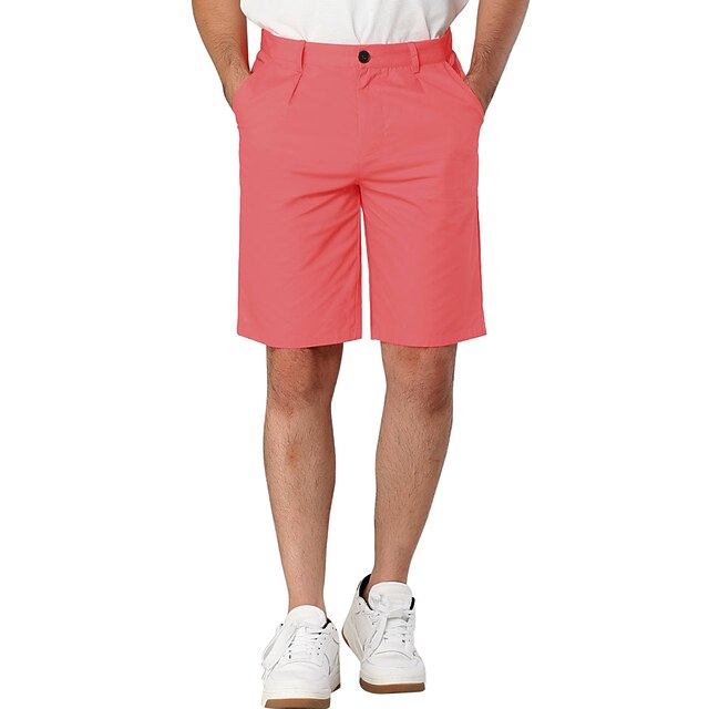 Men's Pink Shorts Shorts Chino Shorts Dress Shorts Bermuda shorts