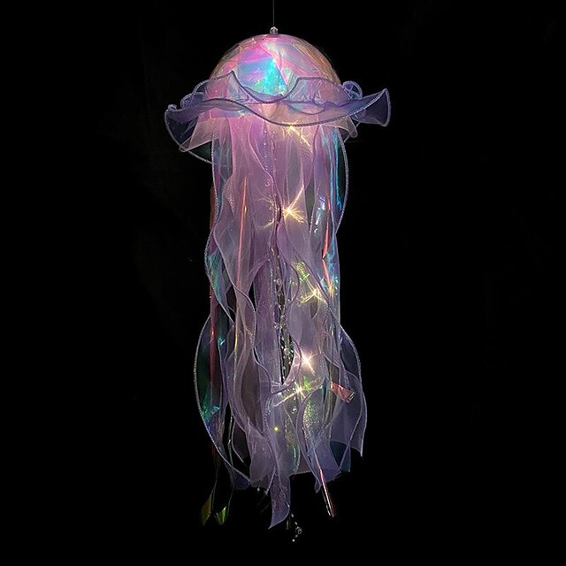 Colorful Jellyfish Lamp Decoration Lantern Modern Jellyfish Design ...