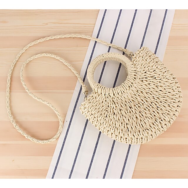 Women's Handbag Crossbody Bag Beach Bag Straw Bag Straw Holiday Beach