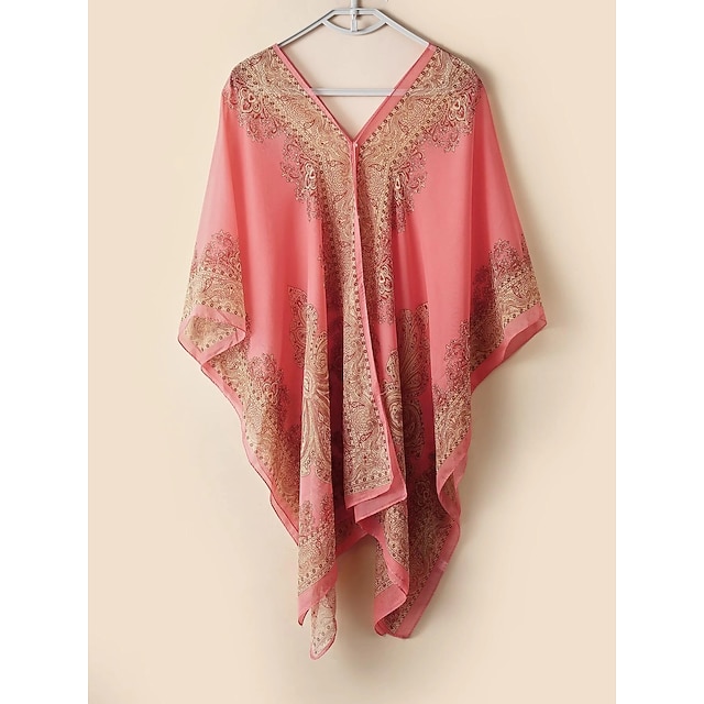 Print Sunscreen Shawl Cotton Scarves main image 1