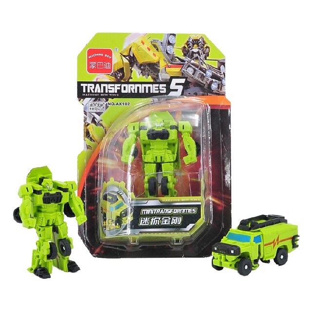  Transformation Toy Robot Mini Big Car Small Full Set Model Assembly Suit Boy Toy