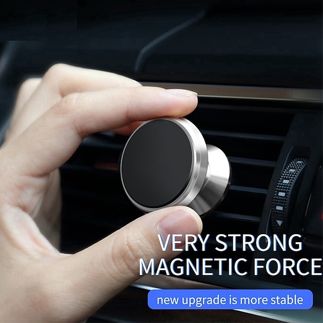  360° roterbar dashboard telefonholder stand mount justerbar aftagelig solid biltelefonholder