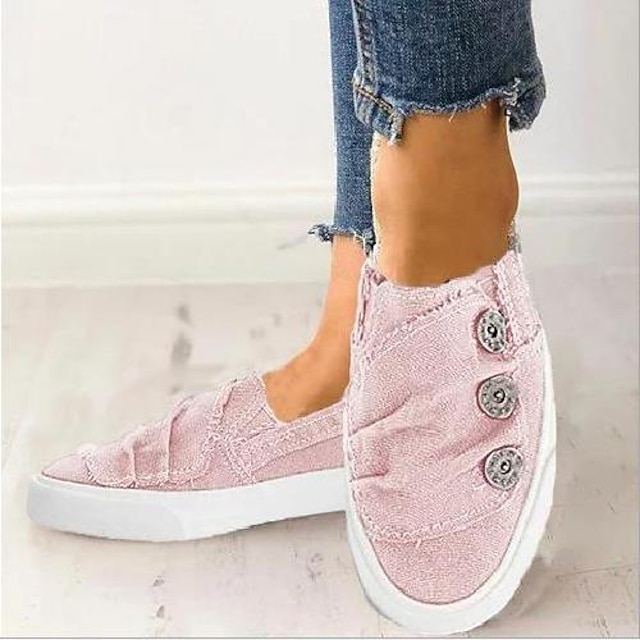 Women's Sneakers Canvas Shoes Plus Size Canvas Shoes Comfort Shoes