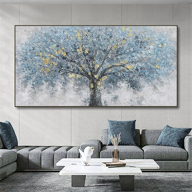  mintura handmade abstrakcyjne drzewo krajobraz obrazy olejne na płótnie dekoracje ścienne nowoczesny obraz do wystroju domu walcowane bezramowe nierozciągnięte malowanie