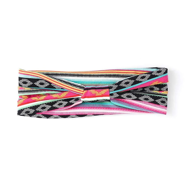 Bohend Fascia Larga Elastica Per Capelli Con Bottoni - Stile Bohémien, 3 Pezzi, Per Donna E Ragazza - 5