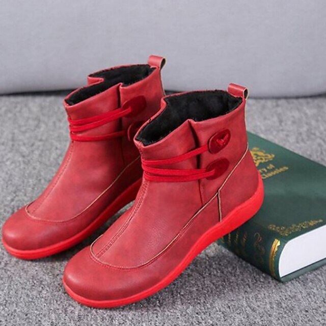 Women's Boots Plus Size Barefoot shoes Outdoor Work Daily Solid Colored ...