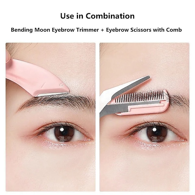 1Set Eyebrow Trimming Knife Eyebrow Face Razor For Women Professional ...