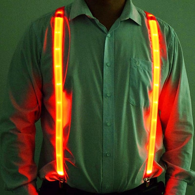  lys op herre led seler butterfly perfekt til musik seler oplyst led festival kostume fest