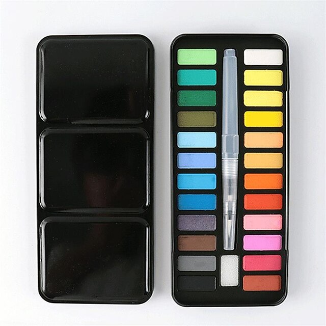  olieverfpenseel F Waterkleuren Geschenkdoos Regenboog Muovi Potloden 1 voor Volwassen artiesten