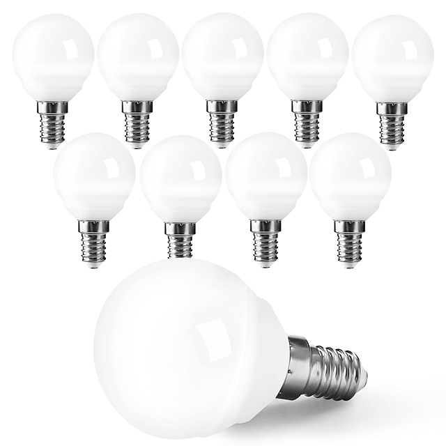 6 W LED-Globusbirnen 10/12 Stück 550 lm E14 G45 20 LED-Perlen SMD 2835 Warmweiß Kaltweiß Naturweiß 220–240 V