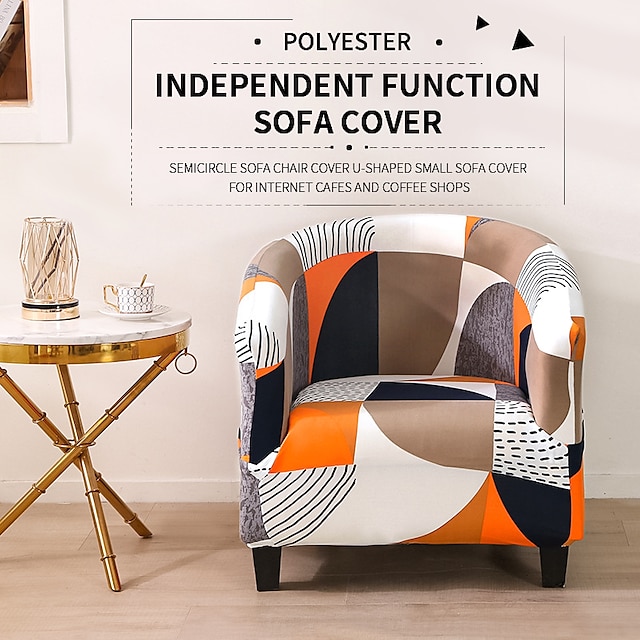  κάλυμμα καρέκλας club βαρέλι καρέκλα slipcover stretch μπανιέρα slipcover, πολυθρόνα κάλυμμα καναπέ για σκύλους κατοικίδιο, πλενόμενο προστατευτικό επίπλων καναπέ μαλακό ανθεκτικό