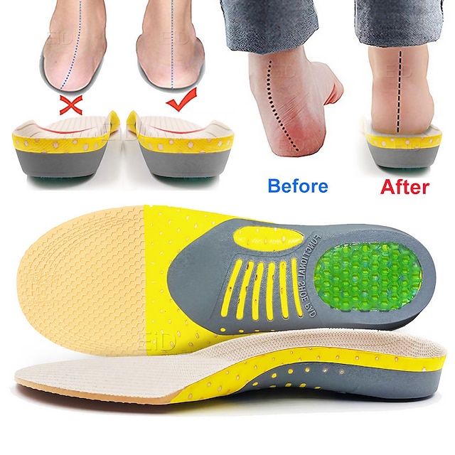 1 Pair Shock Absorption / Relieves Stress / Breathable Insole & Inserts EVA All Shoes All Seasons Men's / Women's Black / Grey