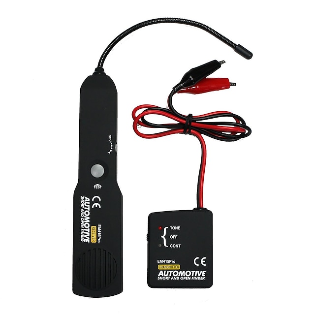  bil automotive kort & åben finder em415pro bilkortslutningsdetektor bilreparationsværktøj detektor spor kabler eller ledninger
