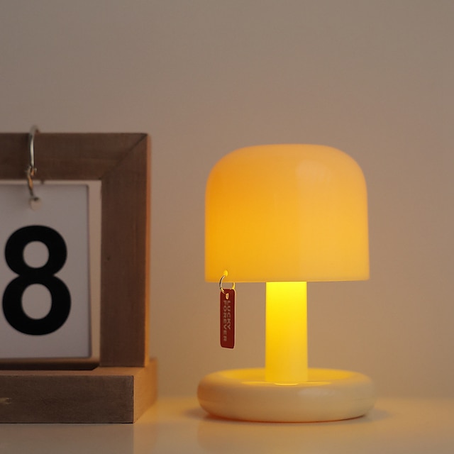  mini solnedgang nattlys bordlampe kreativ usb oppladbar soverom nattbordslampe for barn barn fødselsdagsgave hjemmeinnredning