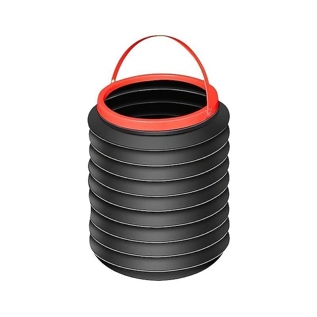 rv lata de lixo de cozinha lata de lixo dobrável mini carregador de água balde de armazenamento portátil para carro 4l