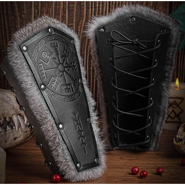 Retro Vintage Punk & Gothic Medieval Renaissance Wristband Wrist Brace