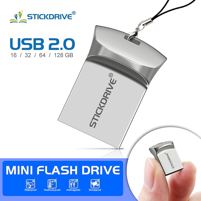  super mini metal 2.0 usb flash drive 128gb 64gb 32gb 16gb flash drive φορητό memory stick pendrive αποθήκευσης δίσκος flash δώρο
