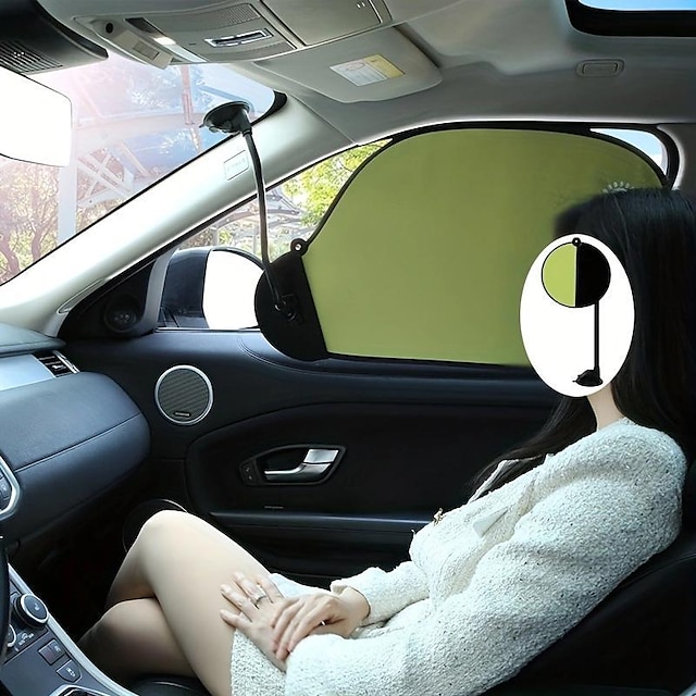  שמשה קדמית לרכב שמשיה חלון צד שמש צל uv הגנה קיץ מתקפל הגנה מפני שמש בידוד חום אביזרי רכב