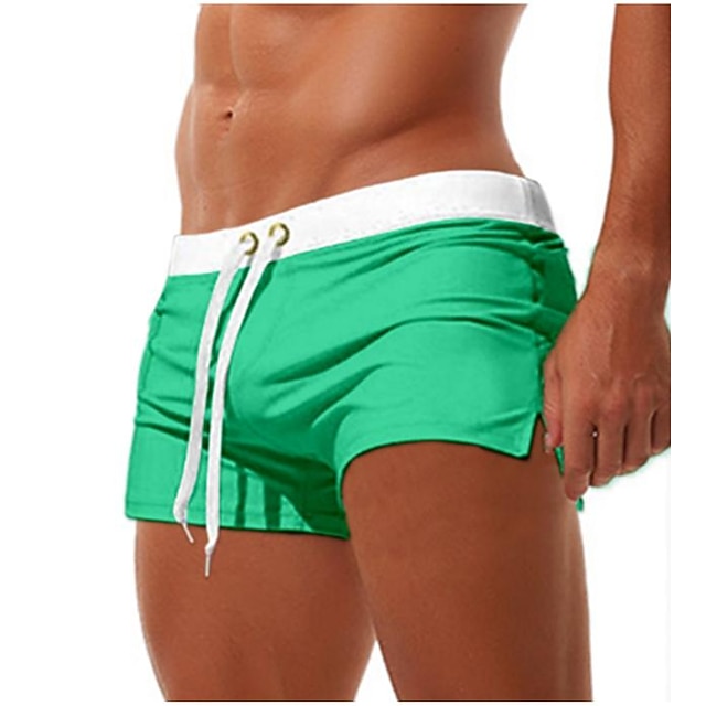 Men's Swim Shorts Swim Trunks Board Shorts Swim Brief Drawstring