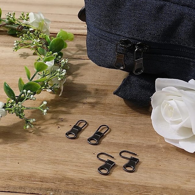 10pcs Zipper Pull Replacement Detachable Zipper Pulls Zipper