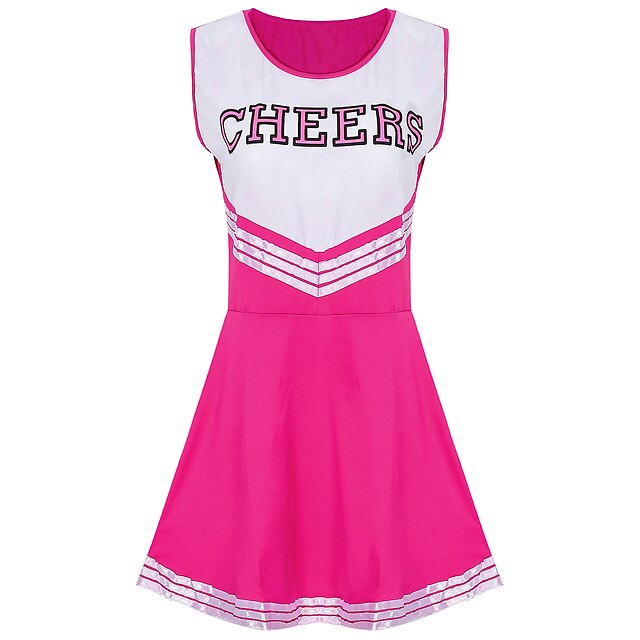 Cheerleader Cosplay Costume Party Costume Masquerade Adults Womens Outfits Halloween 