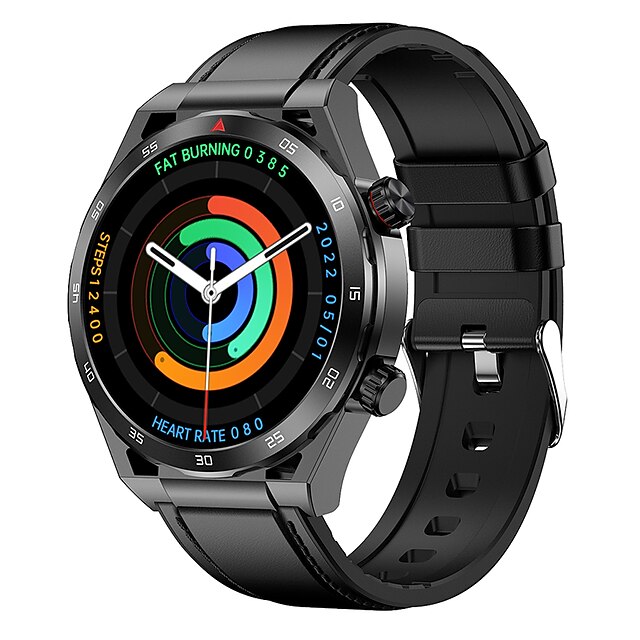  T80 Non-invasive Blood Glucose Bluetooth Call Metuo Smart Watch Men  Heart Rate Healthy Body Temperature Monitoring Sport Smartwatch